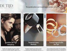 Tablet Screenshot of juwelierdetijd.nl